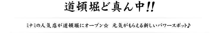 なんば・道頓堀の鉄板焼き