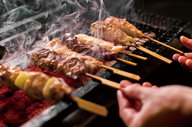 大阪・福島区の鉄板焼鳥・炭火焼鳥店『祝い鳥』お料理写真